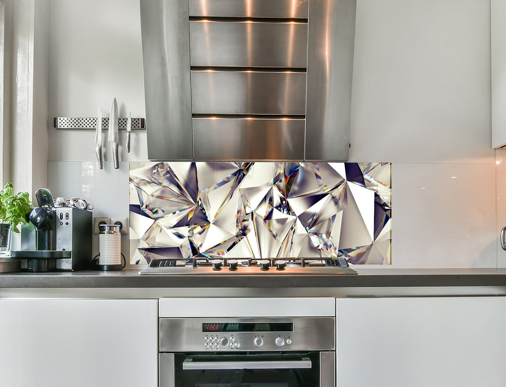 a stove top oven sitting inside of a kitchen