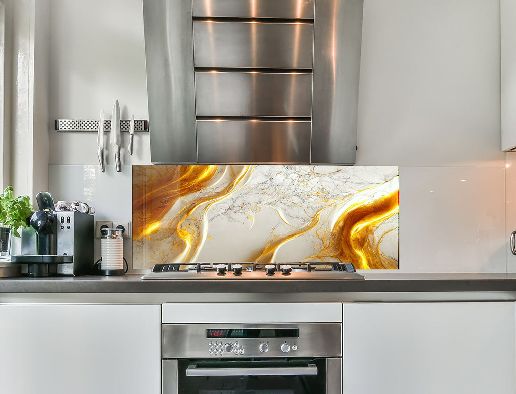 a stove top oven sitting inside of a kitchen