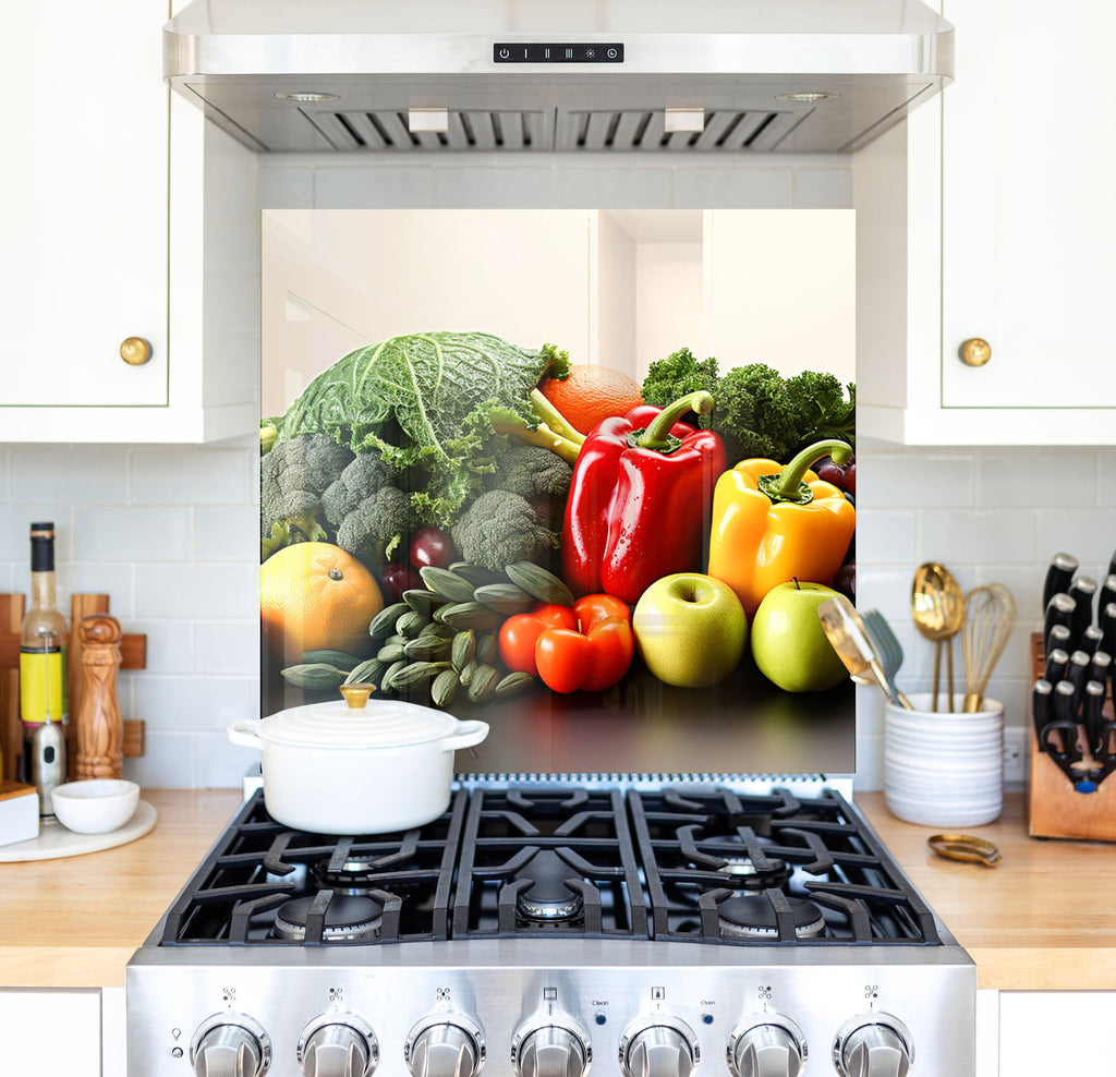 a stove top oven sitting inside of a kitchen