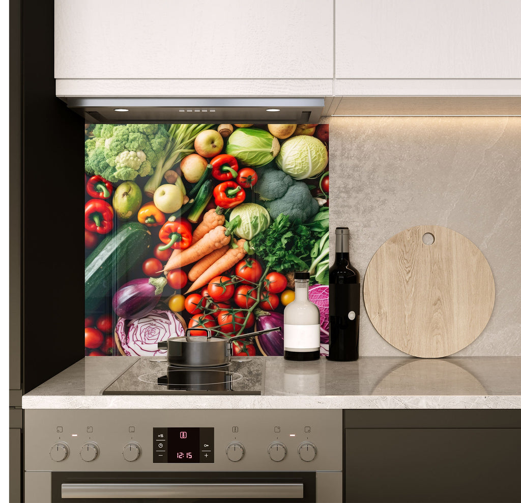 a stove top oven sitting inside of a kitchen