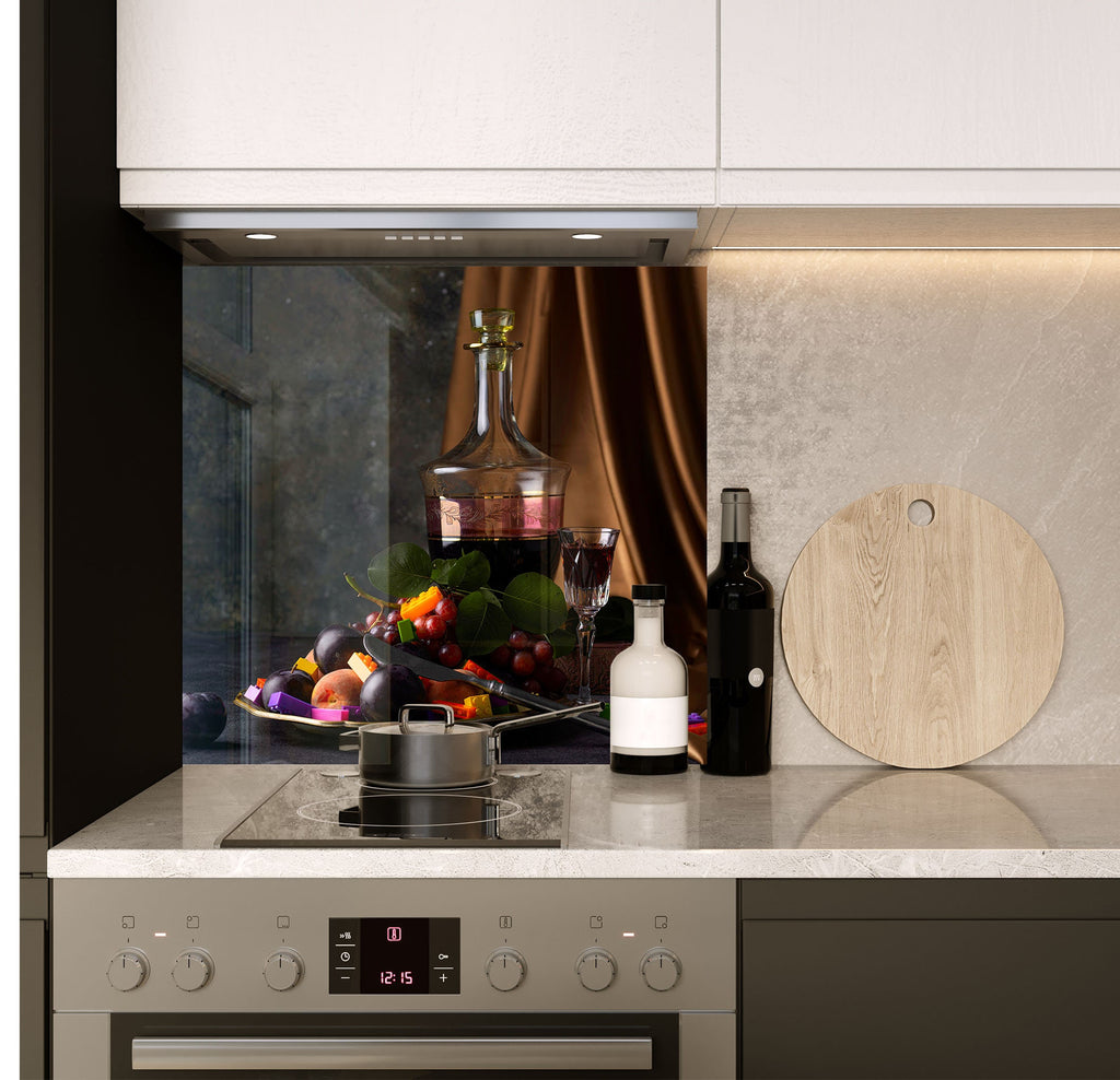 a stove top oven sitting inside of a kitchen