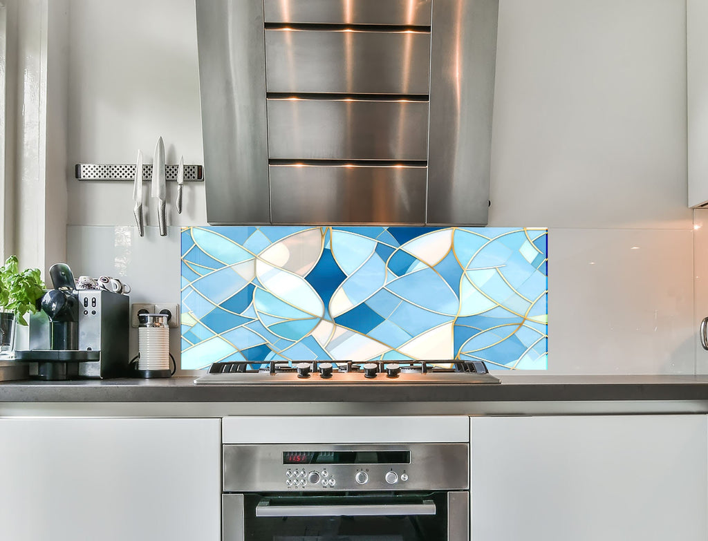 a stove top oven sitting inside of a kitchen