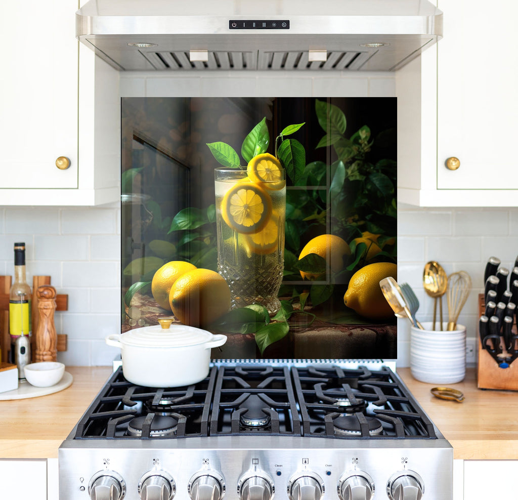 a stove top oven sitting inside of a kitchen