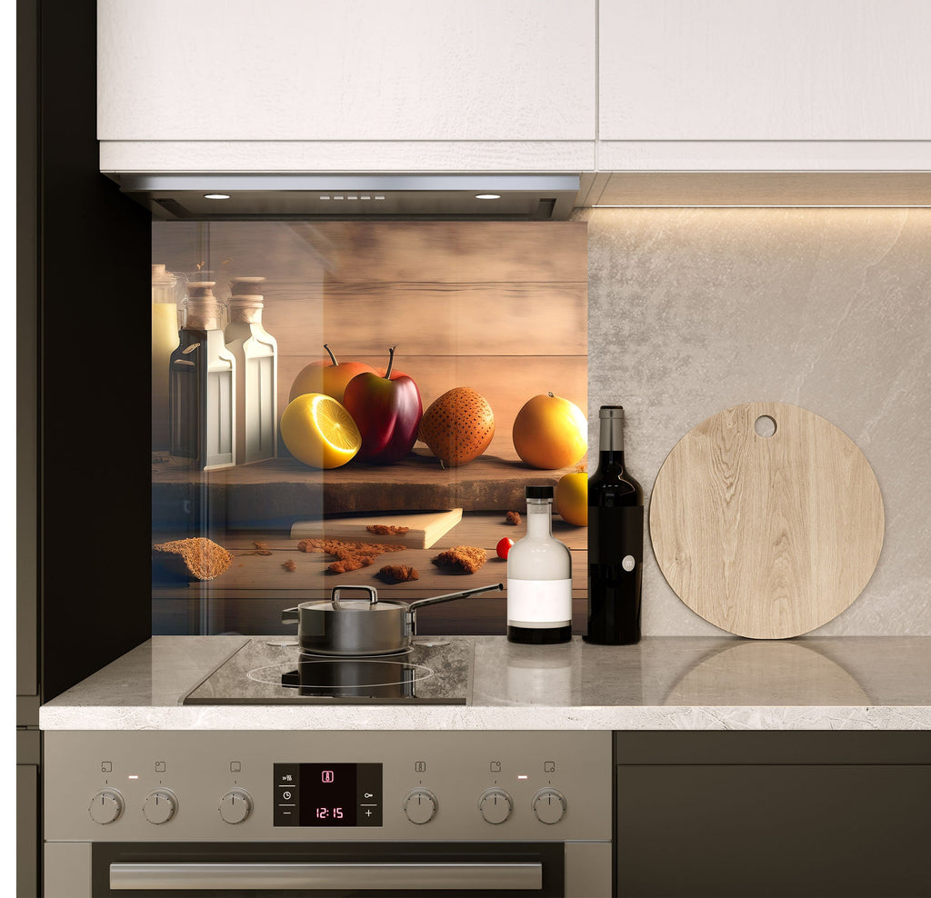 a stove top oven sitting inside of a kitchen