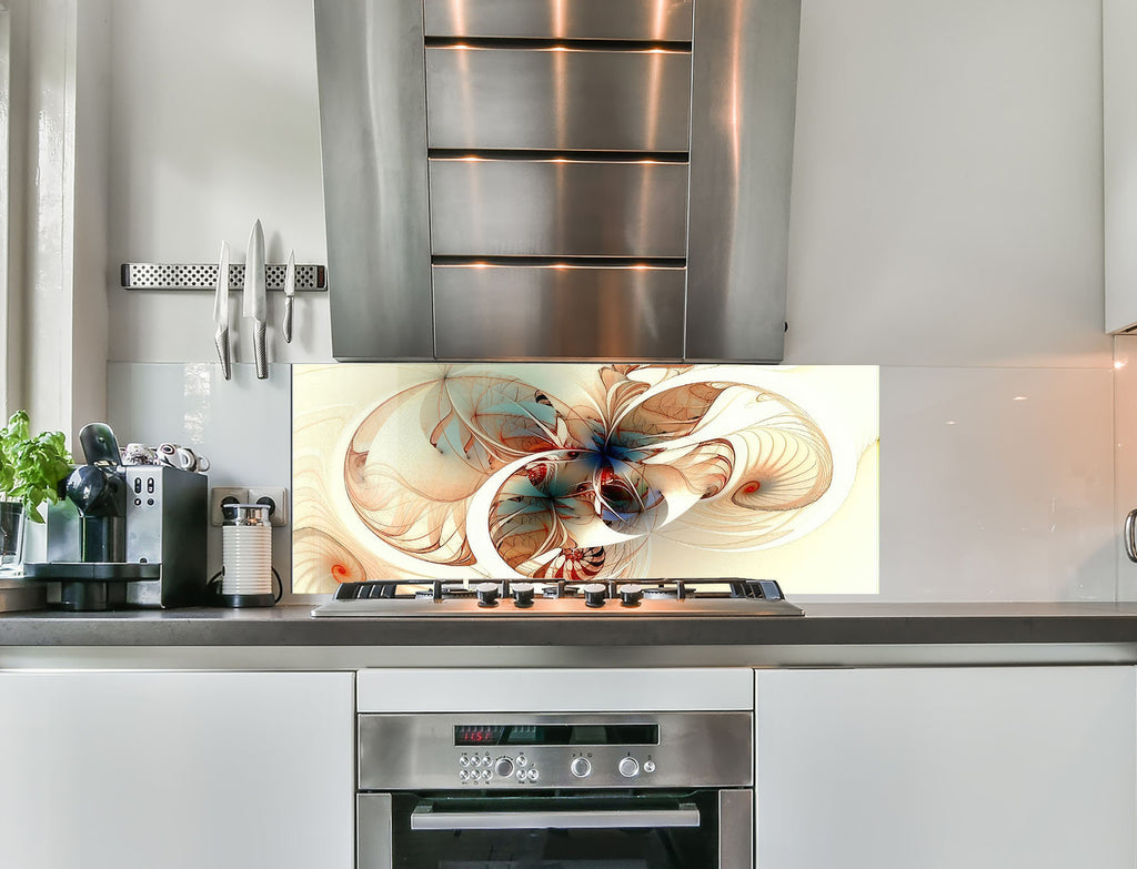 a stove top oven sitting inside of a kitchen