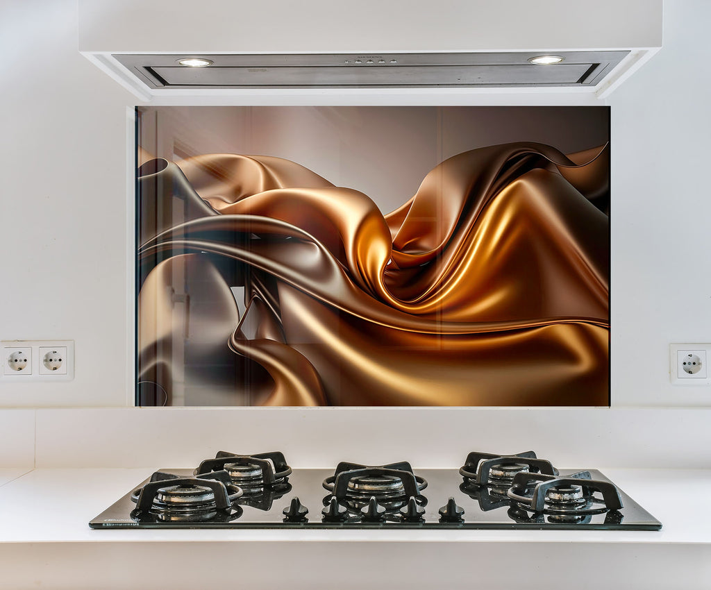 a picture of a kitchen with a stove top