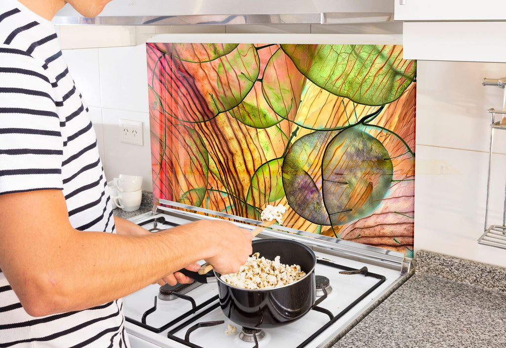 a man is cooking food on the stove