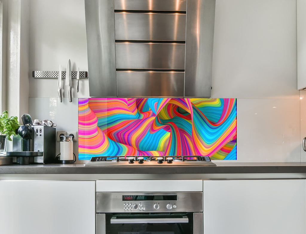 a stove top oven sitting inside of a kitchen