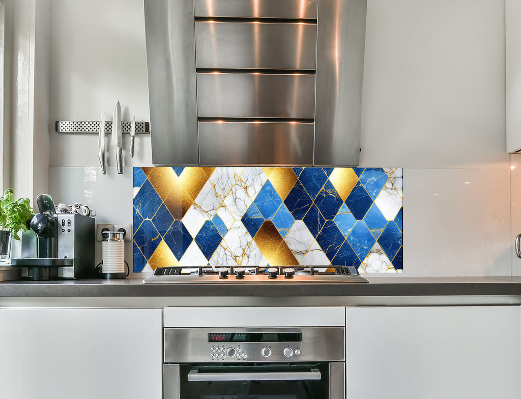 a stove top oven sitting inside of a kitchen