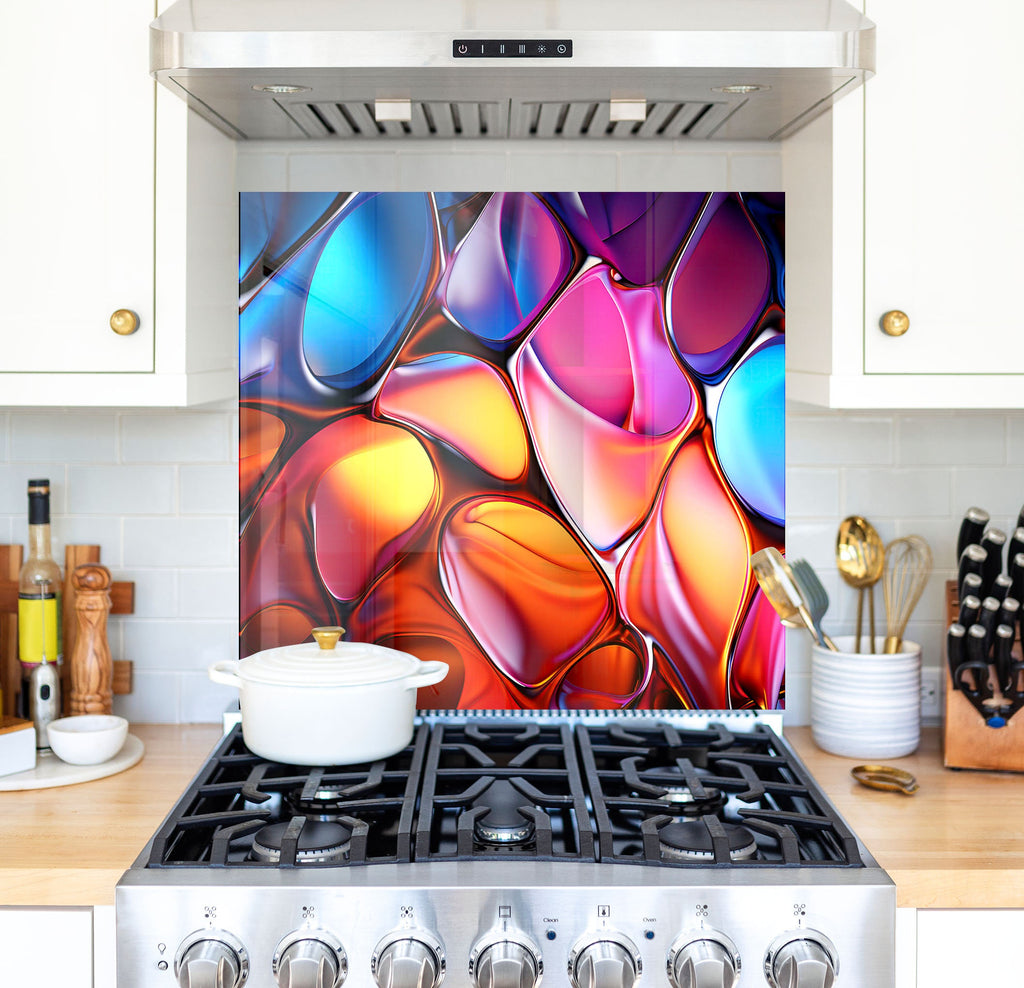 a stove top oven sitting inside of a kitchen