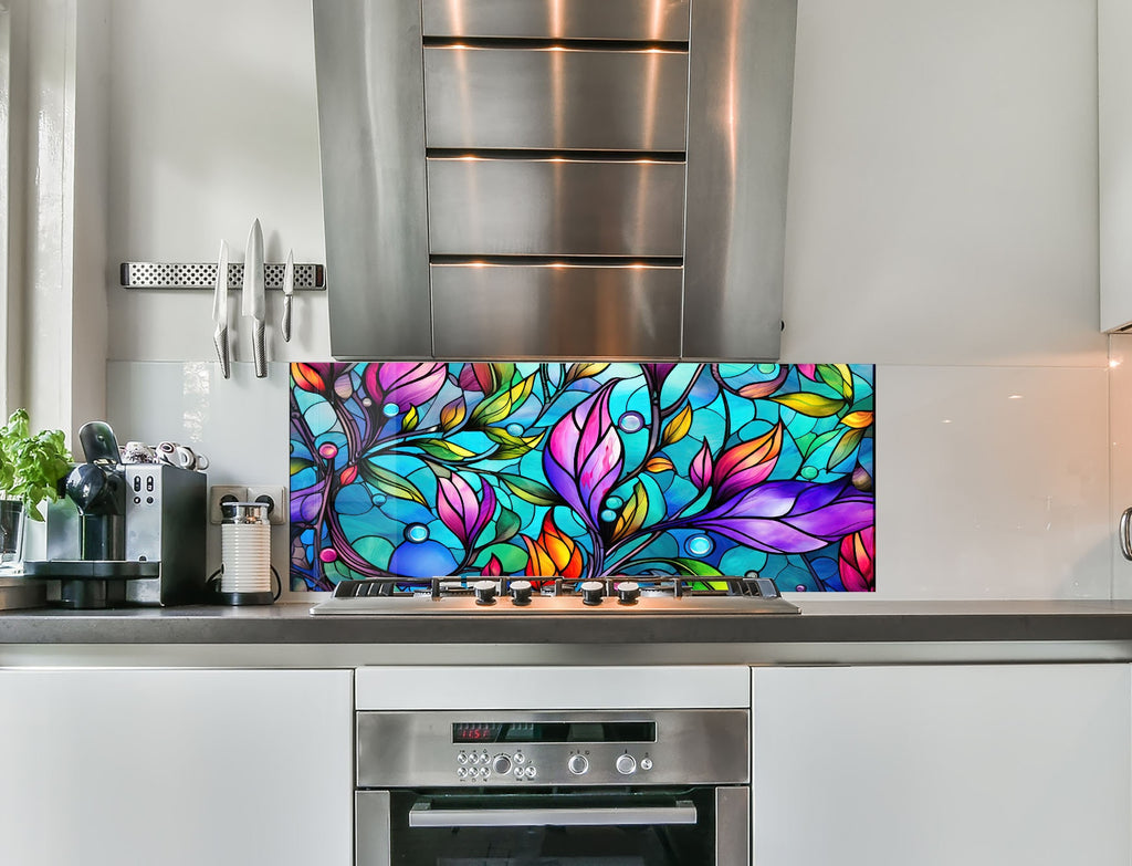 a kitchen with a stove top oven next to a microwave