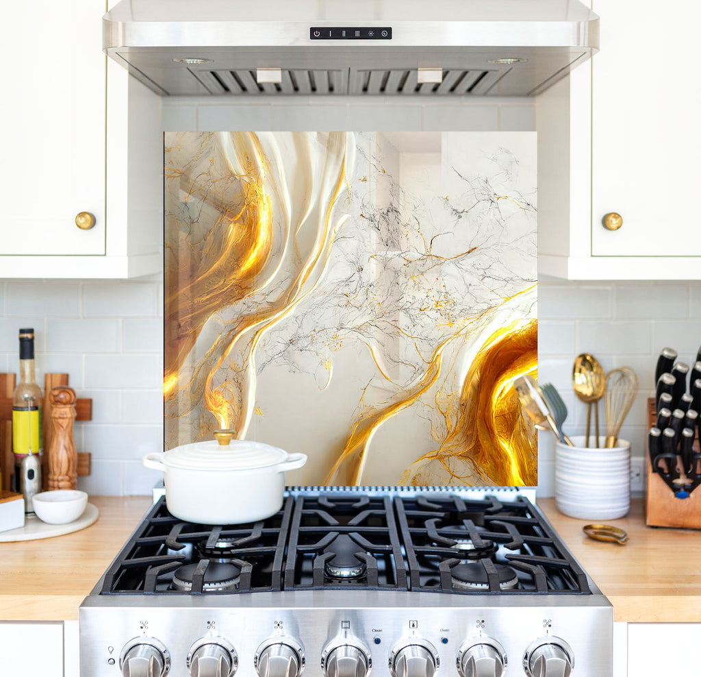 a stove top oven sitting inside of a kitchen