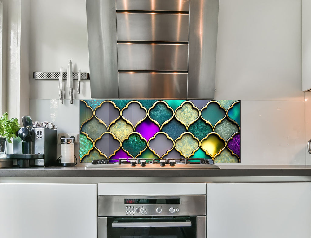 a stove top oven sitting inside of a kitchen