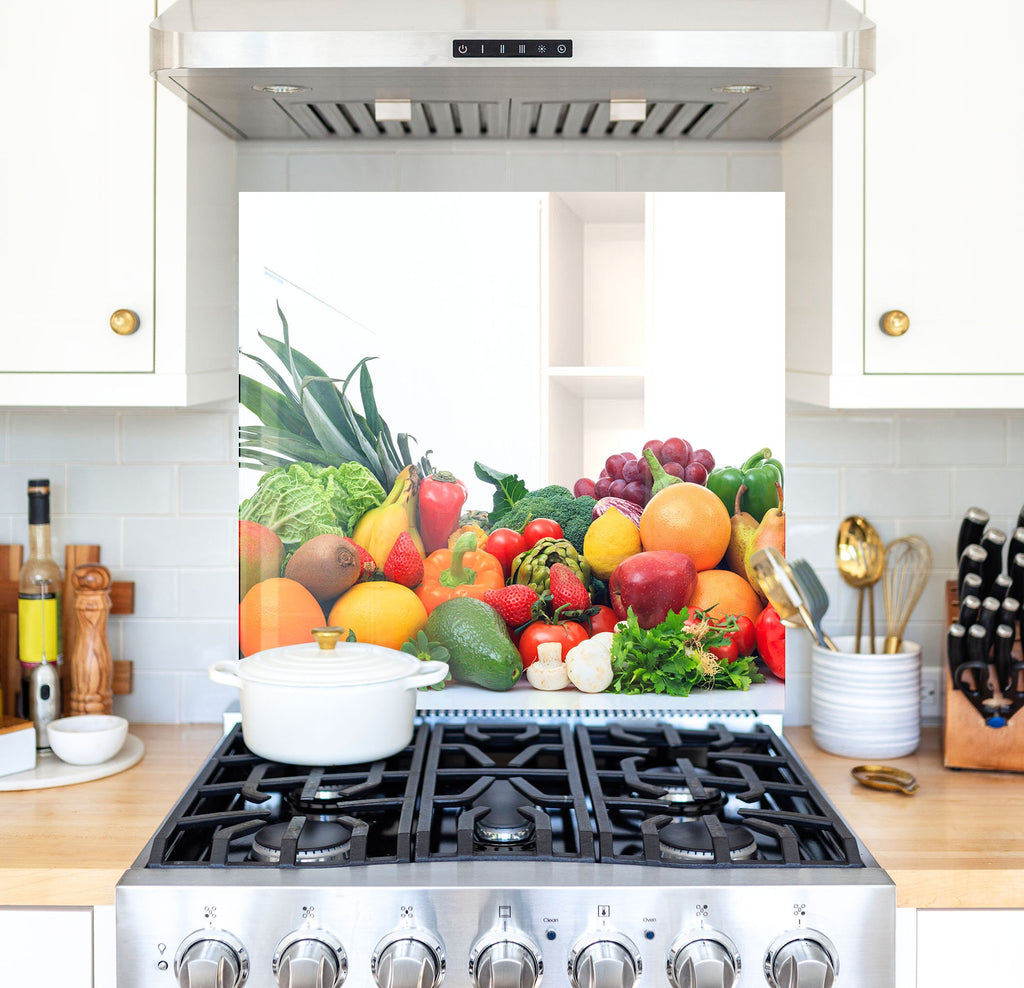 a stove top oven sitting inside of a kitchen