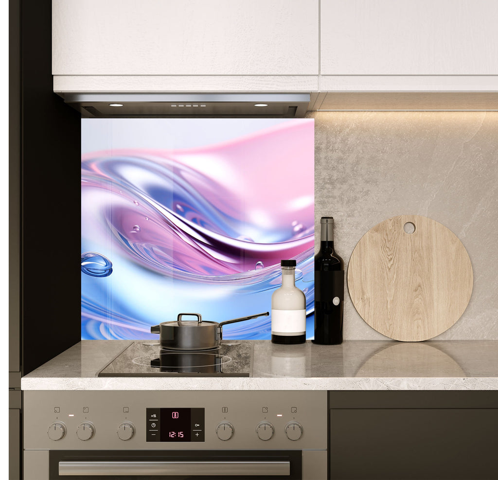 a stove top oven sitting inside of a kitchen