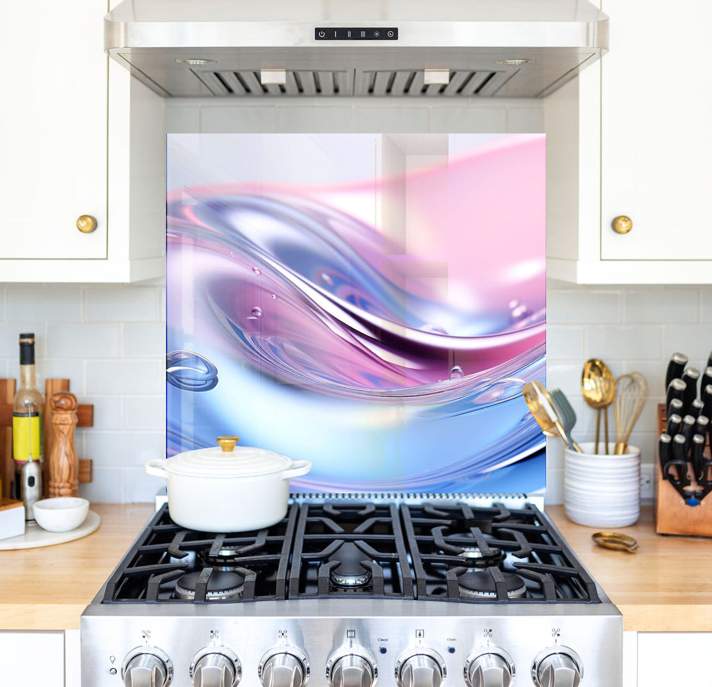 a stove top oven sitting inside of a kitchen