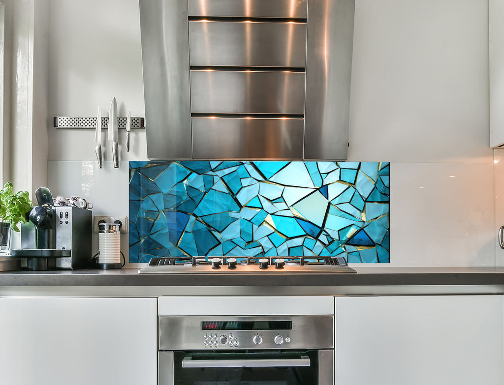 a stove top oven sitting inside of a kitchen