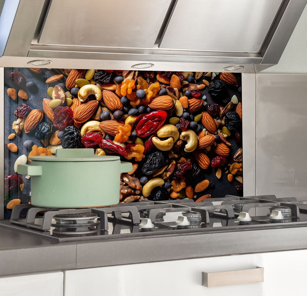 a stove top with a pot on top of it