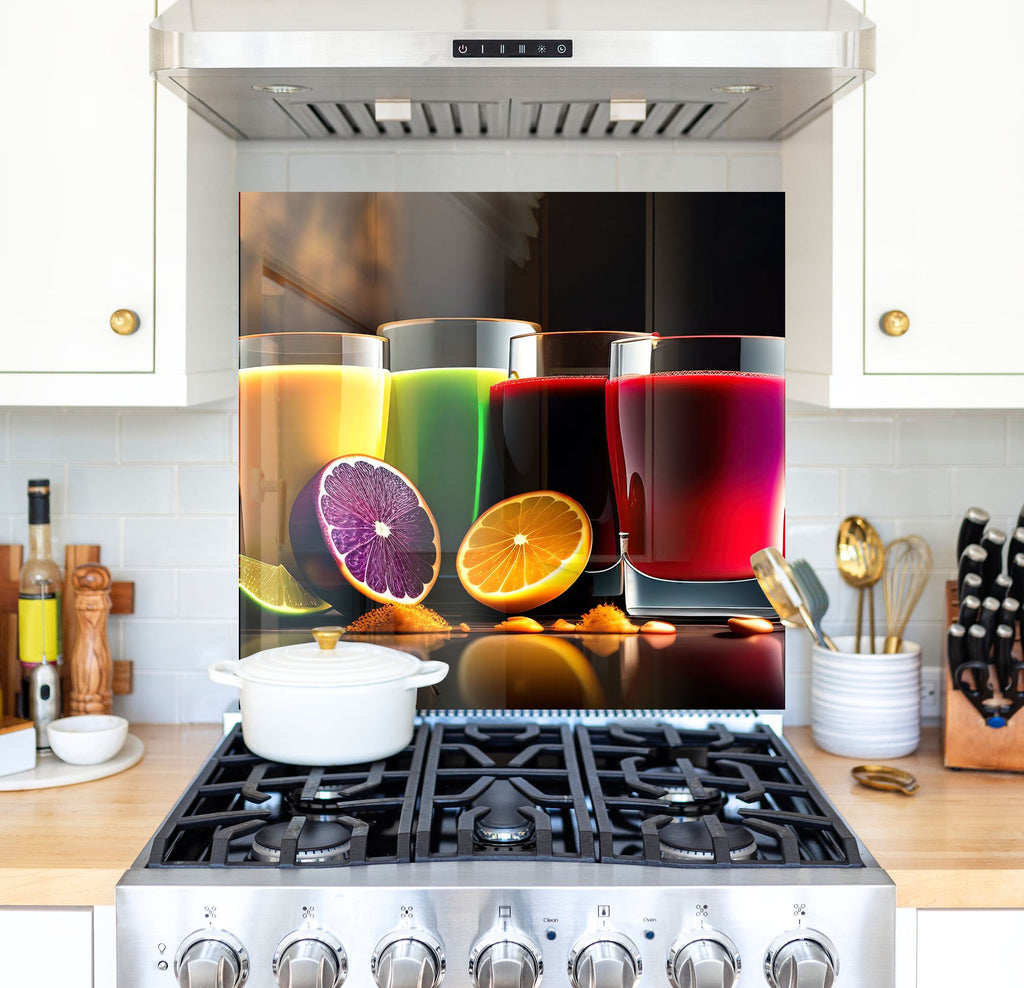 a stove top oven sitting inside of a kitchen