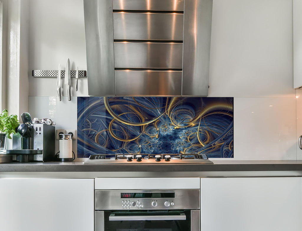 a stove top oven sitting inside of a kitchen