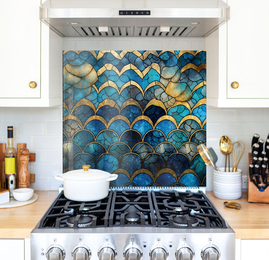 a stove top oven sitting inside of a kitchen