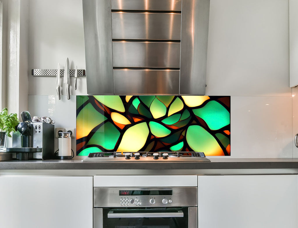 a stove top oven sitting inside of a kitchen